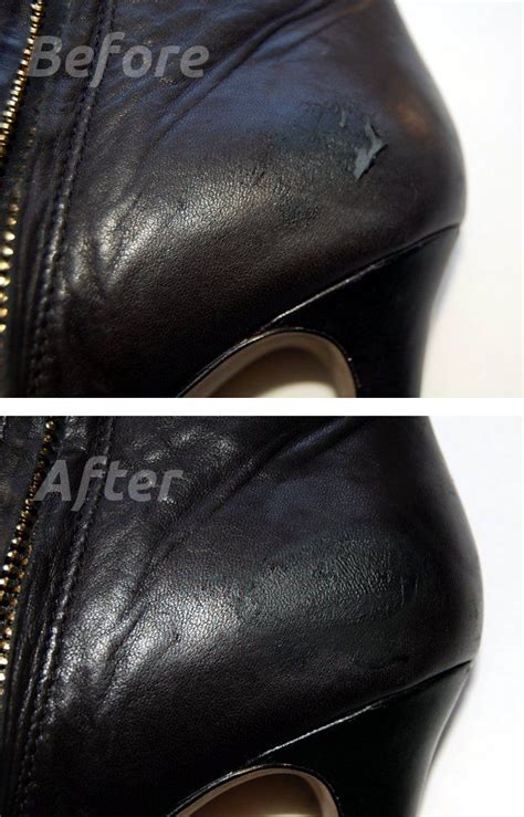 can fake leather shoes be repaired|how to repair faux leather.